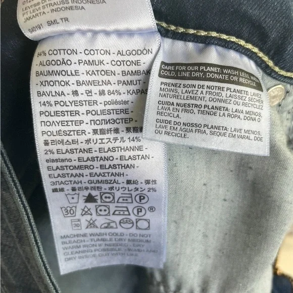 Levi’s OBEY Print Customizef in Miami Jeans - Picture 15 of 16